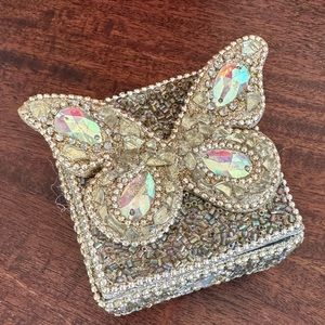 Cute little butter jewelry holder